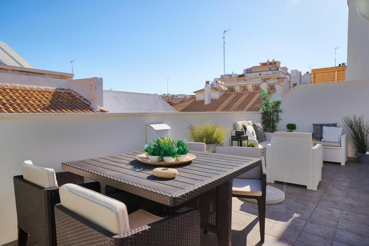 Studio Deluxe With Shared Roof Terrace Màlaga Exteriér fotografie